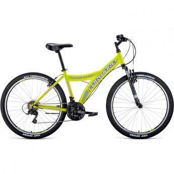 Велосипед FORWARD DAKOTA 26 2.0 (2021) желтый/белый Велосипед FORWARD DAKOTA 26 2.0 (2021) желтый/белый