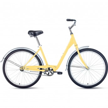 Велосипед FORWARD GRACE 26 1.0 (2022) бежевый с рамой 17" Велосипед FORWARD GRACE 26 1.0 (2022) бежевый с рамой 17"