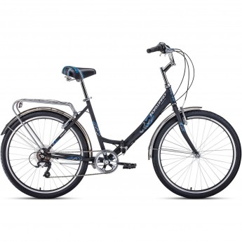 Велосипед FORWARD SEVILLA 26 2.0 (2022) черный матовый/белый Велосипед FORWARD SEVILLA 26 2.0 (2022) черный матовый/белый